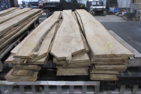 26- 1" X 6" & 8" X 8' ASH ROUGH CUT LUMBER