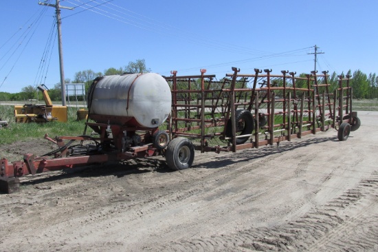 60' MELROE HARROW, spray kit unuseable
