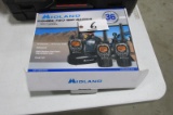 NEW MIDLAND 3 RECEIVER 2 WAY GMRS RADIOS,  MODEL GXF 50 CHANNEL  PRO SERIES, includes
