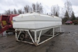 18' HAUL ALL HARD TOP HYD. DRILL TENDER, 8' / 10' split, transport wheels