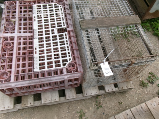 2-BIRD CAGES