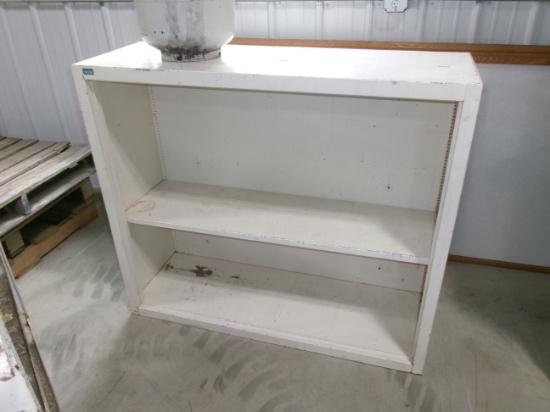 3 TIER METAL SHELVING, 4' X 16" X 41"