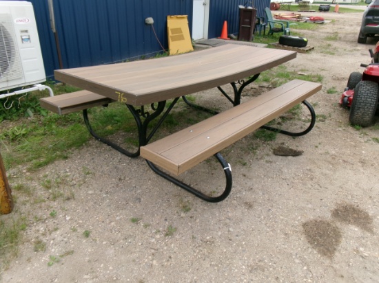 33" X 85" PICNIC TABLE