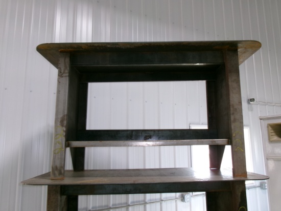 NEW 29" x 57" KC UNPAINTED STEEL WELDING TABLE /  SHOP BENCH  TAXABLE