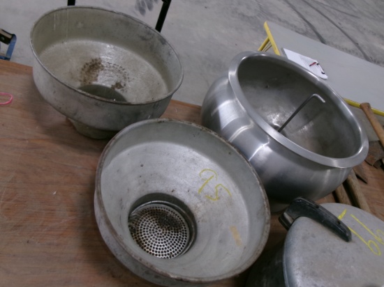 2-STRAINERS &  SEPARATOR BOWL
