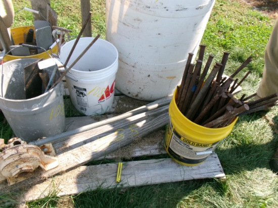 Rod Busting Tools FORM STAKES ROD BUSTER / BENDER,SLEDGE HAMMER, CROW & PRY BARS & CEMENT ...