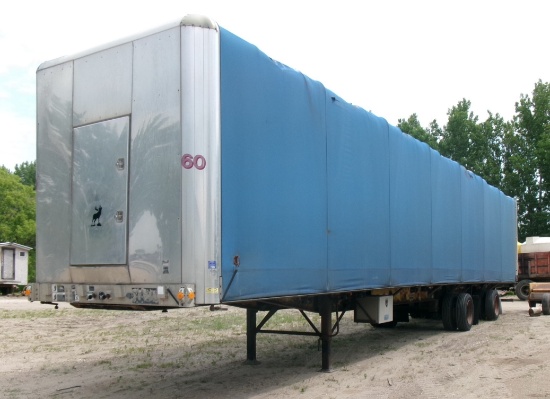 2000 WILSON 102" 53' CONESTOGA FLATBED, air ride, good rubber, new brakes, Steven @ 218 294-6533