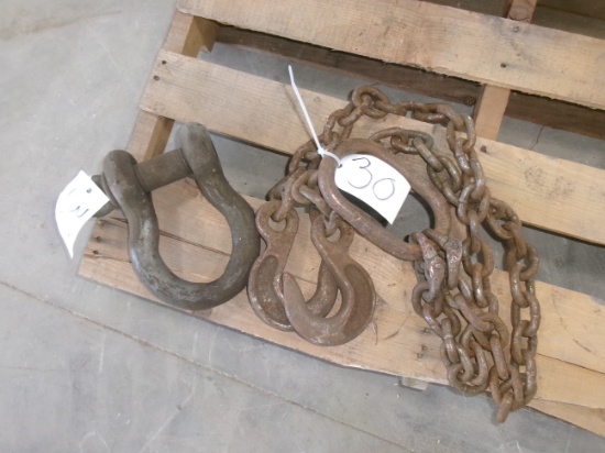 SHACKLE w / SPREADER CHAIN