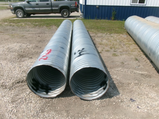 2-NEW 24" X 20' CULVERTS w / BAND