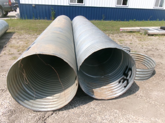 2- NEW 36" X 20' CULVERTS w / BAND