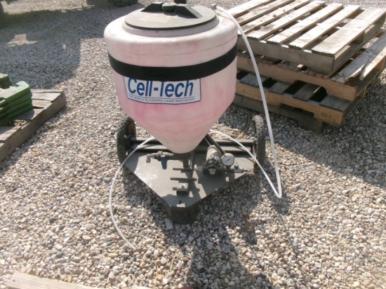 CHEMICAL CONE w / 12 VOLT TREATMENT PUMP
