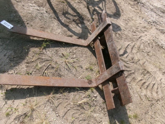 4" X 40" SKID MOUNT PALLET FORK ATTACHMENT