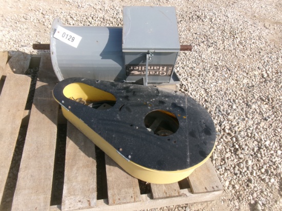 UNUSED 8" GRAIN HANDLER POWER HEAD w / hardware