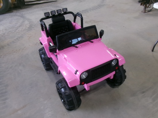 BATTERY OPERATED KIDS JEEP w / good battery & charger