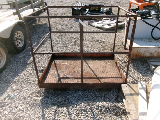 50" x 40" PALLET FORK MOUNT MANLIFT