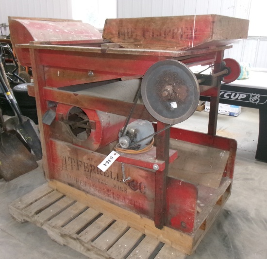 A. T. FERRELL CLIPPER 300 ELECTRIC FANNING MILL (always kept inside) 40+ screens