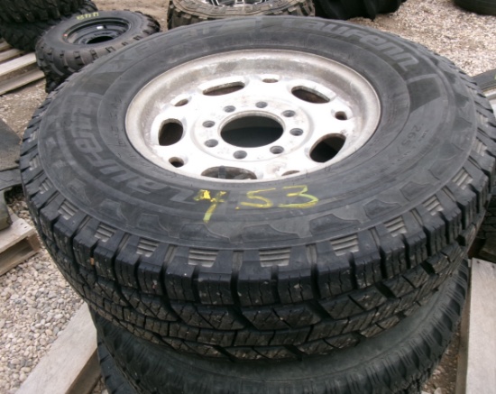 3-265 / 75 / 16" on 04 CHEVY RIMS