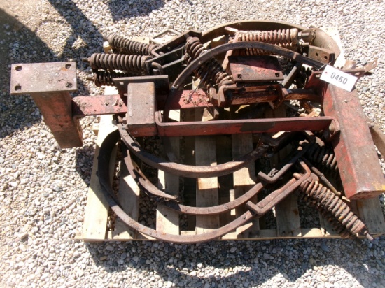 8-CHISEL PLOW SHANK ASSEMBLIES, SPRINGS & FRAME EXTENSIONS