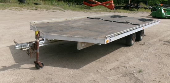20' FLOE PRO EDITION ALUMINUM TANDEM AXLE SNOWMOBILE TRAILER