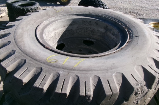 8-10.00 X 20 TIRES on DAYTON RIMS
