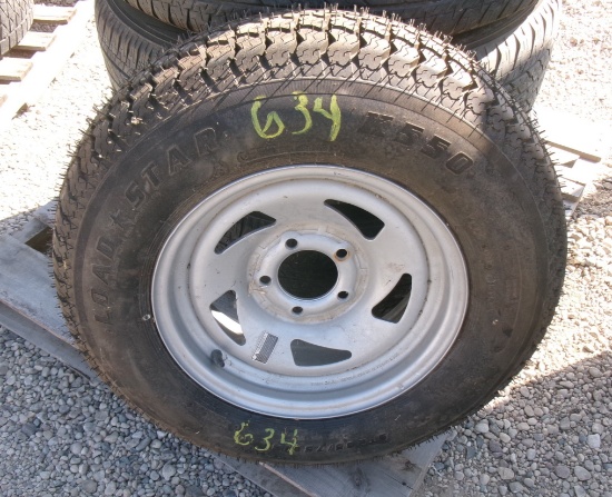 NEW ST 285 / 75R 14 on 5 bolt rim