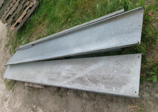 SET OF 12' GRAVITY BOX OR GRAIN CART EXTENSIONS