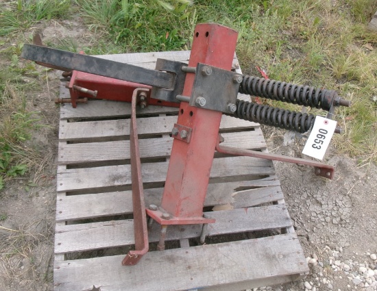 5600 CASE IH CHISEL SHANK ASSEMBLY & 2 FRAME EXTENSIONS