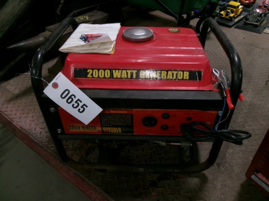 Buffalo Tool 2,000 Watt Gas Generator-Ok