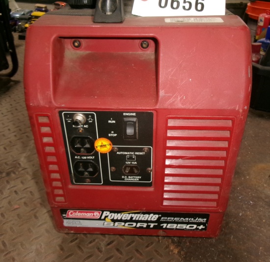 COLEMAN 1850 WATT GAS GENERATOR-OK