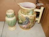 Pitcher & Vase