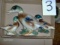 (3) duck figurines