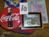 Framed Coke items