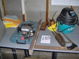 work table & tools