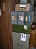 file cabinet & card file boxes