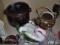 bean pot & misc china