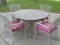 Patio Table W/4 chairs