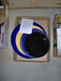 (4) Fiesta Ware plates