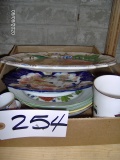 Hand painted plates & Sake cups