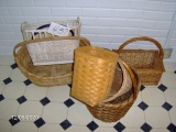 Baskets (7) Including 1 Longenberger