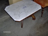 Victorian Marble Top Coffee Table