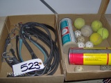 Tarp Straps, Tennis Balls & Wiffle Balls