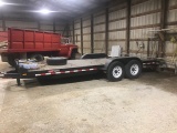 Mac-Landers  tandem axle, bumper hitch trailer