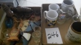 shot glasses & beer mugs