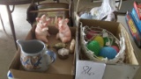 pig figurines & easter