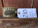 Belt Buckle—Becks Hybrids