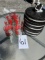 (7) Rose Juice Glasses & Cookie Jar