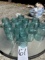 (9) Quart & (1) Pint Blue Ball Jars