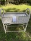 White Wicker Planter
