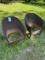 Brown Wicker Rocker & Matching Chair