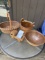 Wood Bucket, Basket, Mixing Bowl